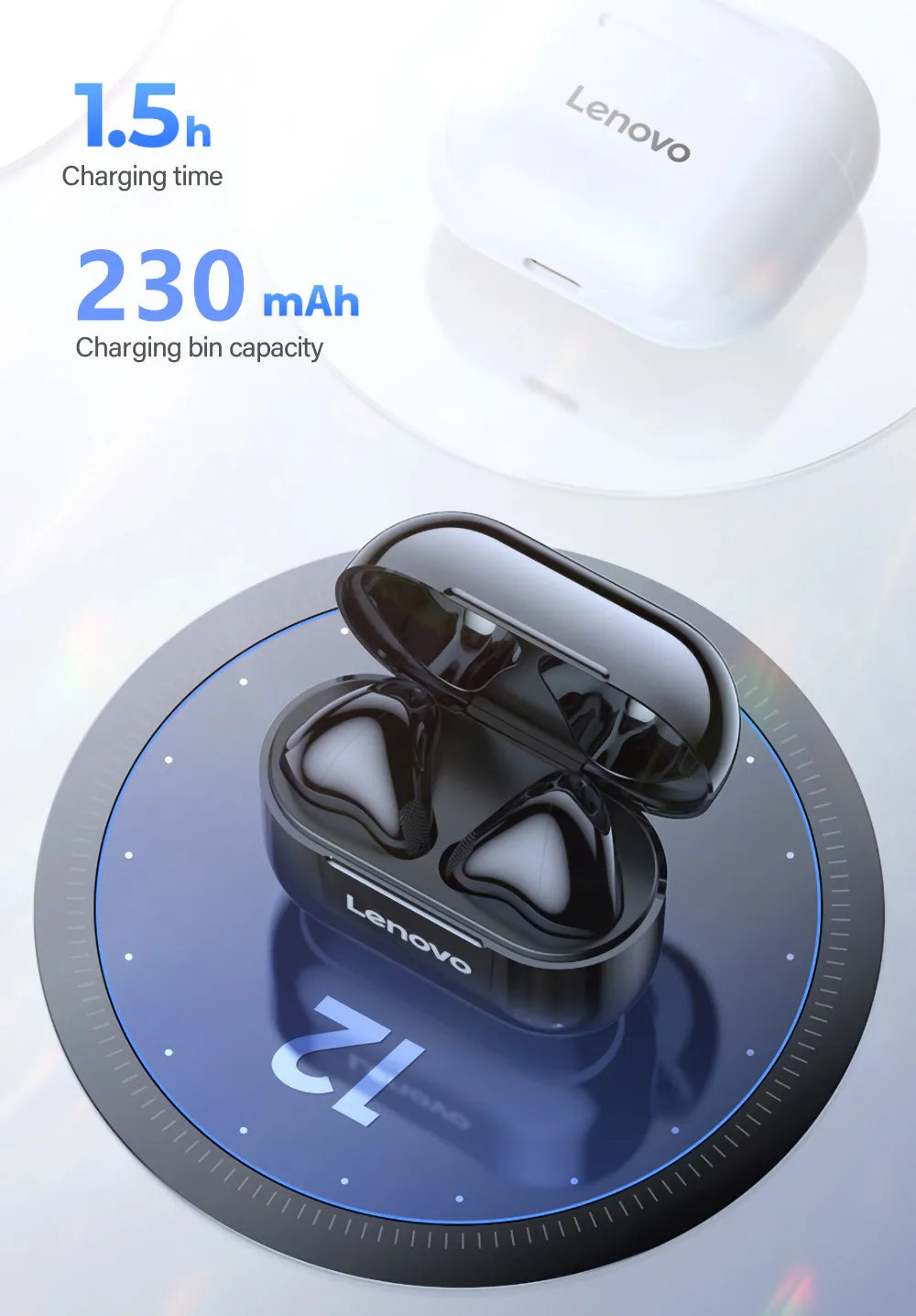 Fones de ouvido Lenovo LP40
