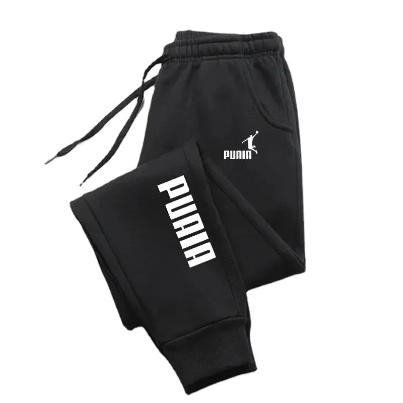 Calças de corrida masculina