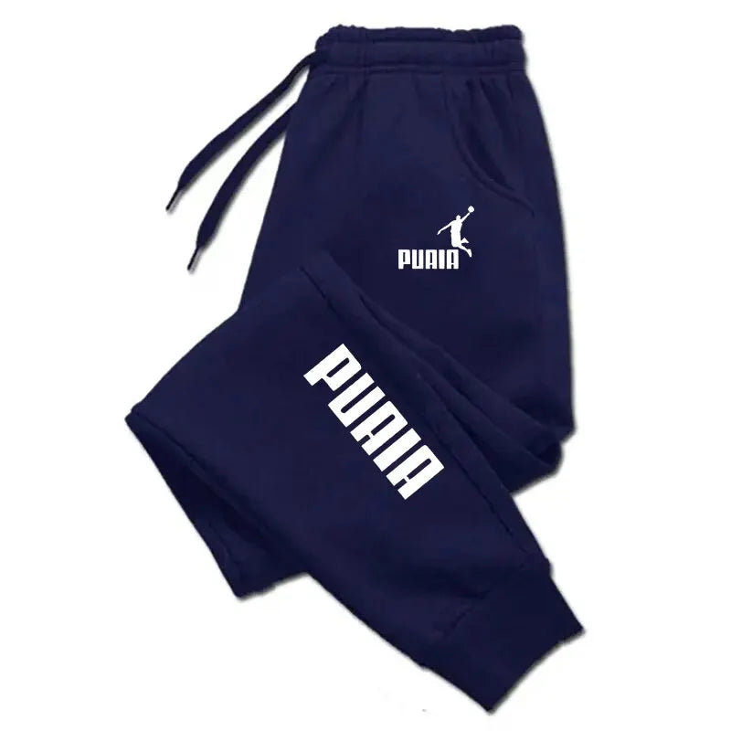 Calças de corrida masculina