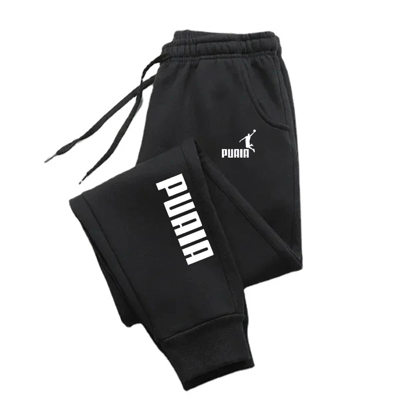 Calças de corrida masculina