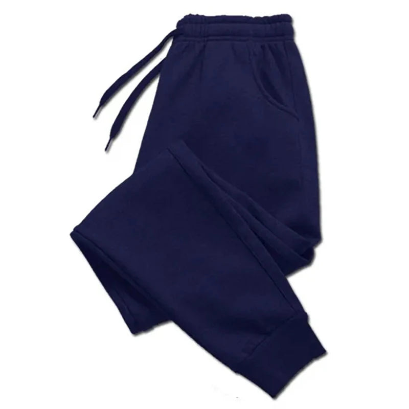 Calças de corrida masculina