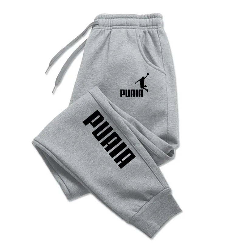 Calças de corrida masculina